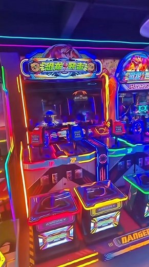 Siêu phẩm máy game bắn súng khủng long 4 người | Hồng Loan Game Center