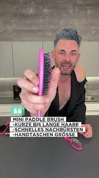 5 hairbrushes tested, do you have the right hairbrush? #danielgolz #hairroutine