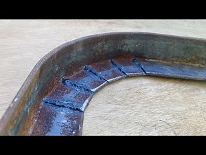The Welder's Surprising Method of Bending L Angle Iron Without the Help of a Bending Tool