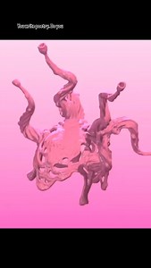 Helmet with protrusions of horn with cups for hair or candle, for 3D printing, made with Nomad sculpt #nomadsculpt #3dprinting | Pastelae