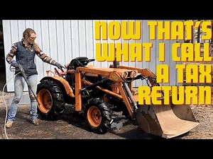 Best Tax Return Ever?! We bought a 1977 Kubota B7100