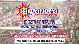 325 reactions · 57 shares | Supanova is blasting into Sydney! Enjoy a supa-fun weekend with your friends and family. Featuring Cosplayers, Movie, TV & Anime stars and Fortnite - The Future is Yours and more! 21st-23rd JUNE AT SYDNEY SHOWGROUND. Get your tickets before you miss out...Remember kids 12 and under get in FREE. | Supanova Comic Con & Gaming | Facebook