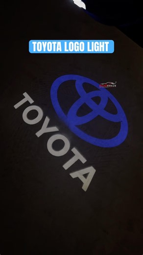 TOYOTA LOGO LIGHT #youtubeshorts #automobile #ppfprotection #explore #trending