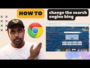 How to get bing of chrome | how to change the search engine bing in google chrome