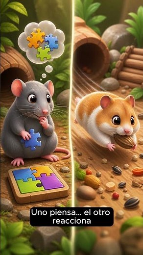 ¿Hámster o rata? 🐹🐭 La respuesta te sorprenderá#hamster #pets #cute