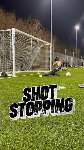 Goalkeeper Shot Stopping Training | Improve Reactions & Saves