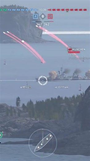 well we deleted him, lol🤣🤣 #gaming #worldofwarship