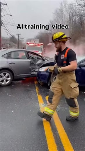 This AI simulation is based off a photo I found. Wear your appropriate gear for the job always. Be a great example, it’s equally contagious as cutting corners and being lazy. . . . #firefighter #housefire #firechief #fdny #firefighting #firemen #firedept #firetruck #fire #fireman #housefire #probie #aireel #firefightertraining | Firefighter Spot: Home of the Best Firefighter Video