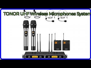 REVIEW (2026): TONOR UHF Wireless Microphones System. ESSENTIAL details.