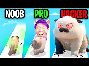 NOOB vs PRO vs HACKER In SMELLY CAT!? (ALL LEVELS!)