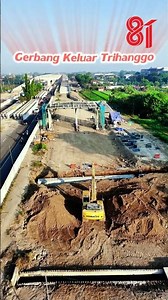 July 27, 2026 Progress of the Jogja-Solo Toll Road at Trihanggo Ringroad