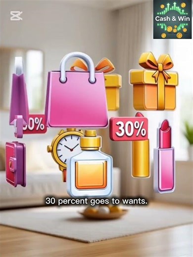 The 50–30–20 Rule Explained in 30 Seconds 💰 (Simple Money Hack) #shorts #shortsfeed