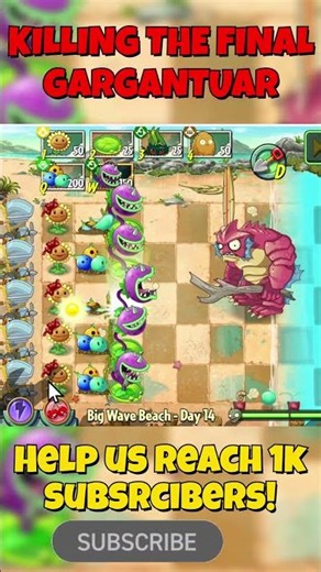 KILLING THE FINAL GARGANTUAR 💀🔥 | Ultimate PVZ2 Clutch Finish! #pvz2