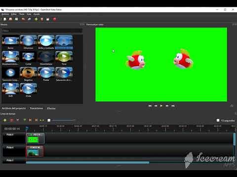 Efecto Pantalla verde(Chroma Key) con OpenShot v.2.5.1