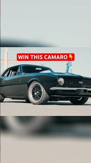 '67 Camaro RestoMod In Modern Traffic 💪 #chevy #shorts