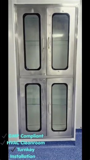 Pharma Cleanroom Installation | HVAC Cleanroom | ACS #hvac #pharmainfrastructure