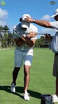 Stop Swaying & Improve Rotation: Single Leg Golf Drill #fypシ