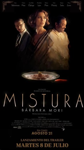 Christian Meier Fans on Instagram: "🎞 LANZAMIENTO DEL TRAILER OFICIAL 'MISTURA' 🎬🍛🇵🇪 ¡HOY! MARTES 8 DE JULIO 🙌🏼 #Repost @misturafilm • • • • • #MISTURA ⭐ Una película dirigida por #RicardodeMontreuil @mr._de_montreuil y protagonizada por #BárbaraMori @delamori, #ChristianMeier @oliverdog y #CésarBallumbrosio @pudybg. 👏 🗓 Estreno en cines de Perú 🇵🇪: 21 de agosto de 2025. 🎞 Trailer oficial disponible en #YouTube desde hoy ▶️https://youtu.be/PD0uVYt0PVU"