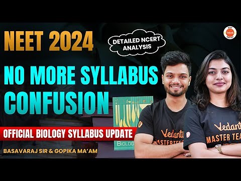 NEET 2024 Biology Syllabus Reduced 😱? Deleted topics in detail 🔥 Changes In New NCERT
