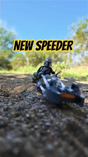 The MANDALORIAN & GROGUS Speeder Bike #lego #starwars