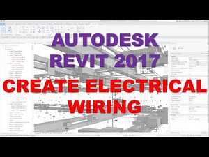 REVIT MEP 2017: CREATE ELECTRICAL WIRING
