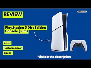 PlayStation 5 Disc Edition Slim Review 2025 | DualSense, 1TB SSD, 4K Gaming & Blu-ray Support