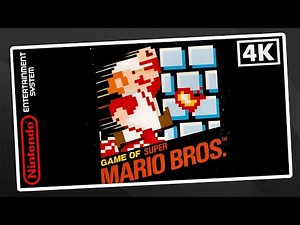 [100% & NO DAMAGE] Super Mario Bros. | NES LONGPLAY | FULL GAME | 4K