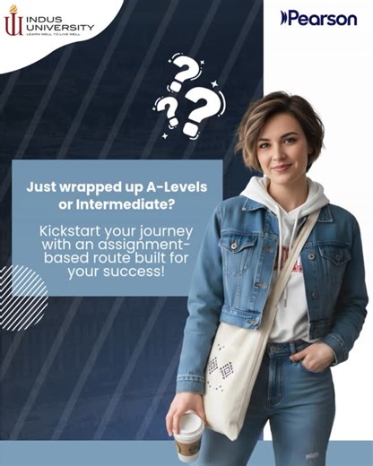 Indus University on Instagram: "A-Levels or Intermediate done? 🎓 Start smart with an assignment-based HND and top up to a UK BA/BSc (Hons). The most affordable route to a UK undergraduate degree! #IndusUniversity #UKDegree #PremiumEducation"