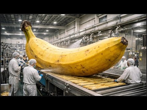 Inside the World’s Largest High-Tech Banana Factory You’ve Never Seen Before!