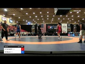 2018 Marine Corps US Open/Senior Women's Freestyle 59 Semis - Kelsey Campbell (Sunk) Vs. Brenda Re