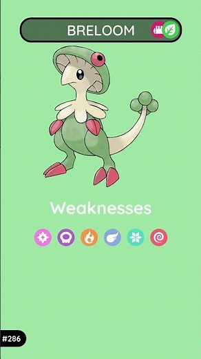 Breloom: The Mushroom Pokémon | Poképedia Gen 3