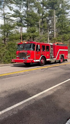 Kingston MA Fire Dept. Engine 3 responding to a medical | 4/7/26