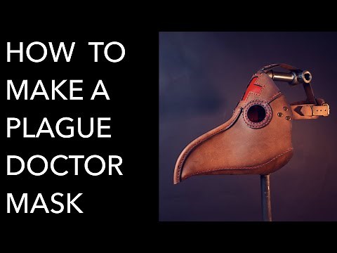 How to Make a Plague Doctor Mask - Tutorial and Pattern Download