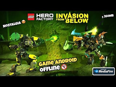 Review Game Nostalgia | Lego Hero Factory Invasion (Android) Offline
