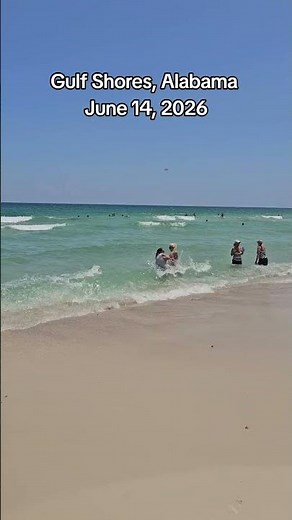 Gulf Shores Alabama 6-14-26 #gulfshores #gulfshoresalabama #alabamabeaches #gulfcoast #beach #travel