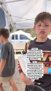 I’ve been a portrait photographer for many years. I had a camera in my kids face from the time they were babies, but it was always forced and staged. It is so much nicer to document organically. They dont have to smile, they don’t even have to be in it if they don’t want to be. And the only difference between me and everyone else is I am not afraid to record. Most people are too worried about what everyone else will think where as I don’t give a shit. 🤣 . . . . . . . #contentcreator #dirtbikes 