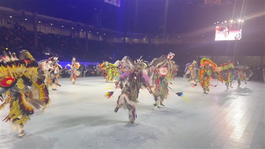 Men's Fancy dance at GON2024 | Powwow Times