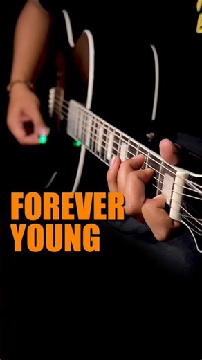Forever Young 🎸 Guitar Tutorial #music #guitar #newmusic #chords #fyp