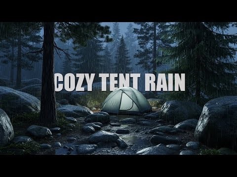 Heavy Rain on Tent 🌧️ Live Sleep Sounds | Mountain Forest ( LIVE )