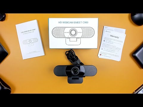 eMeet C960 1080P Webcam - Unboxing & Review