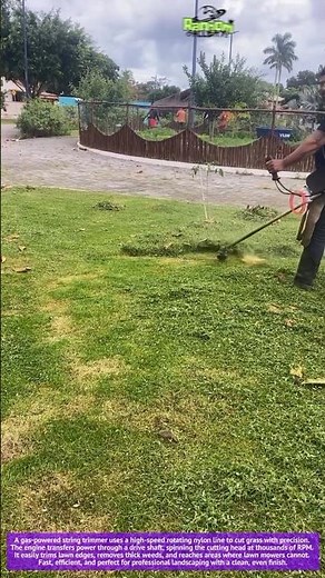 The Fastest String Trimmer Technique for a Perfect Lawn! 🌿