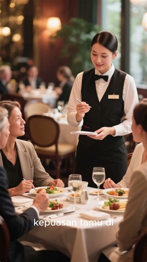 12 Langkah Sequence of Service Restoran Hotel – Rahasia Waiter Profesional #hospitality #food