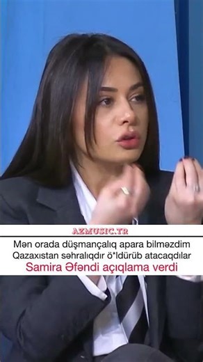 Samira Efendi açıqlama verdi