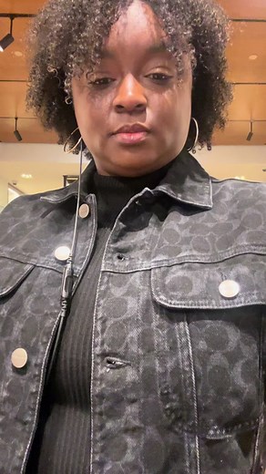 Introducing the Coach Amelia Saddle Bag in Black Denim Signature | 2024 Trend