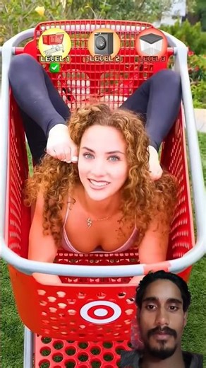 Contortionist VS Box #comedy #funny #gaming #mrbeast ####