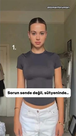 Sorun sende değil, sütyeninde✅