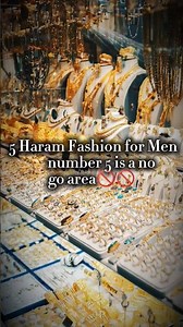 #fashion#islam#islam Haram things to wear as a male in Islam #modesty