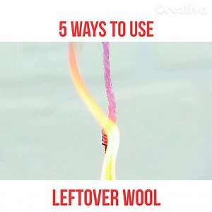 26K views · 233 reactions | Do you have any leftover wool and you don't know what to do with it? Here are 5 creative ways to make use of it | Creativo UK | Facebook