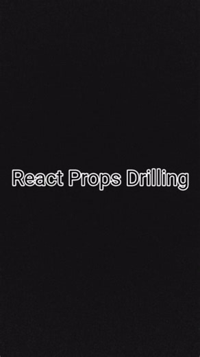 React Props Drilling #react #reactprops #reacttutorial #coding #programmer #vscode #tutorial #shorts