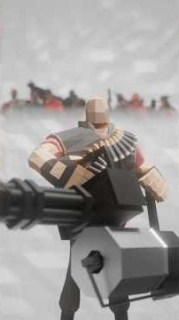 3D Modeling TEAM FORTRESS 2 in Low Poly
